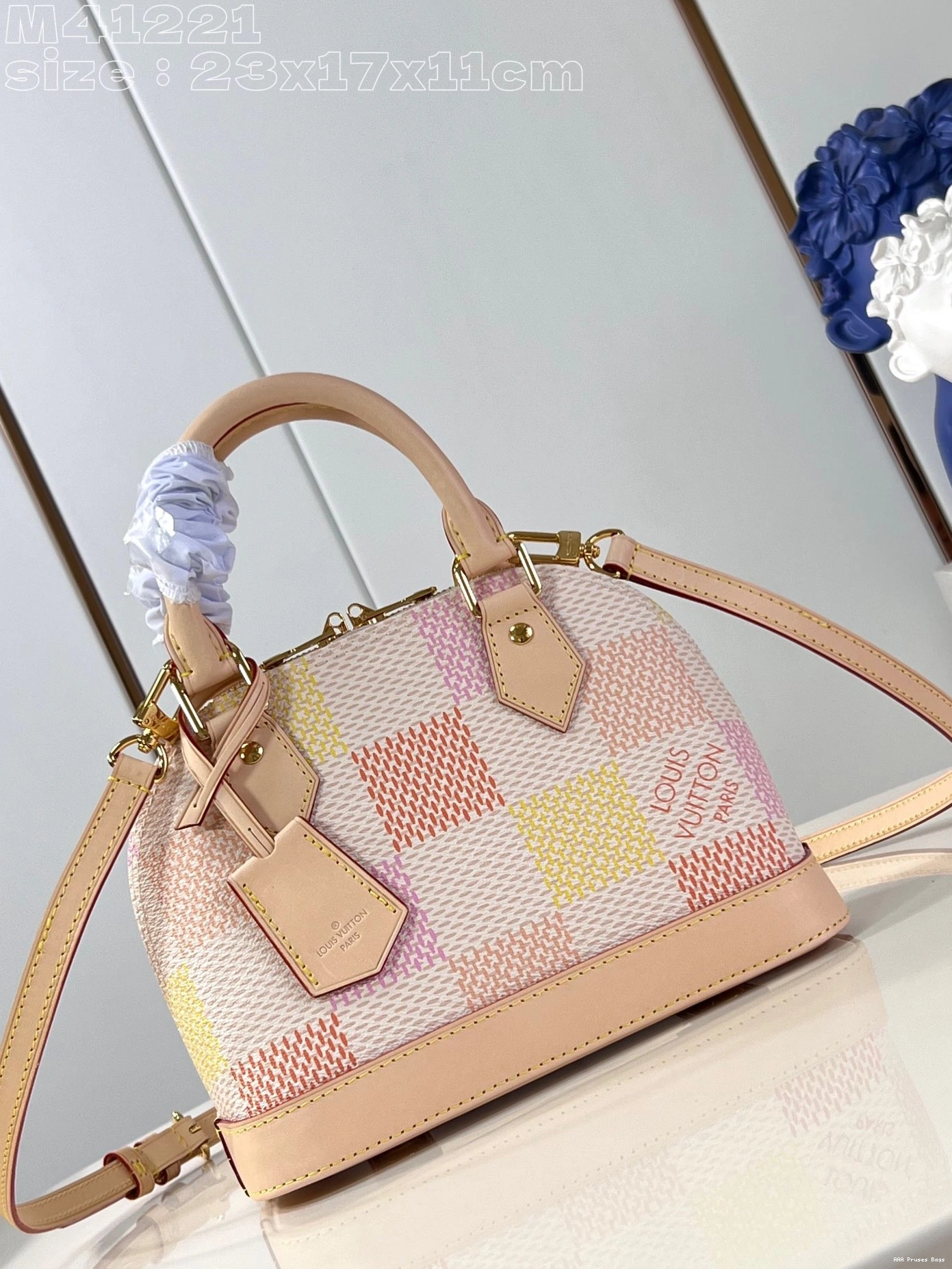 AAA Pruses Bags BB-23.5*17.5*11.5cm VUITTON ALMA LOUIS 0815